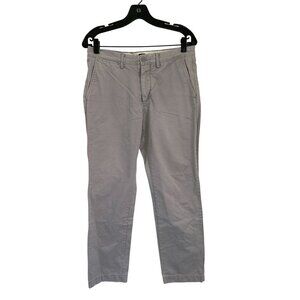 J.CREW BROKEN-IN Casual Pants Cotton Chino Khaki Size 31/32